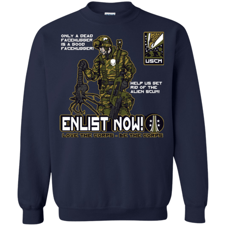 Sweatshirts Navy / Small Be The Corps Crewneck Sweatshirt