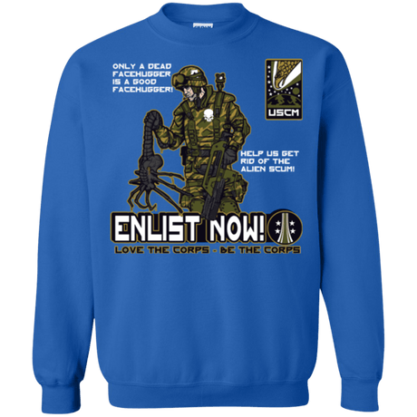 Sweatshirts Royal / Small Be The Corps Crewneck Sweatshirt