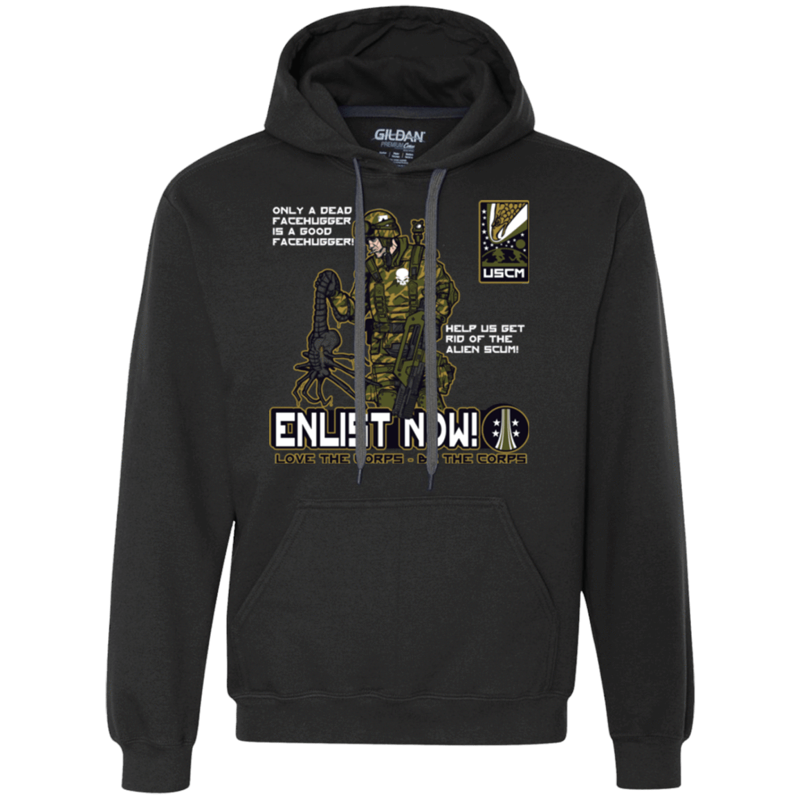 Sweatshirts Black / Small Be The Corps Premium Fleece Hoodie