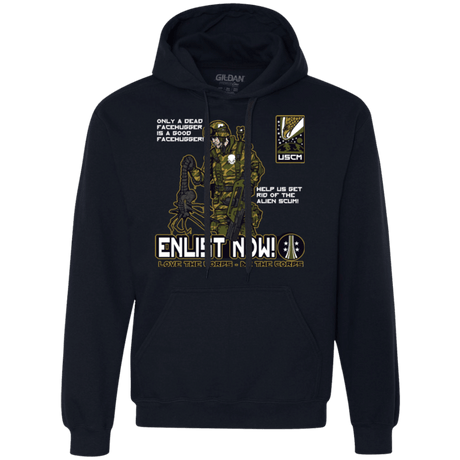 Sweatshirts Navy / Small Be The Corps Premium Fleece Hoodie