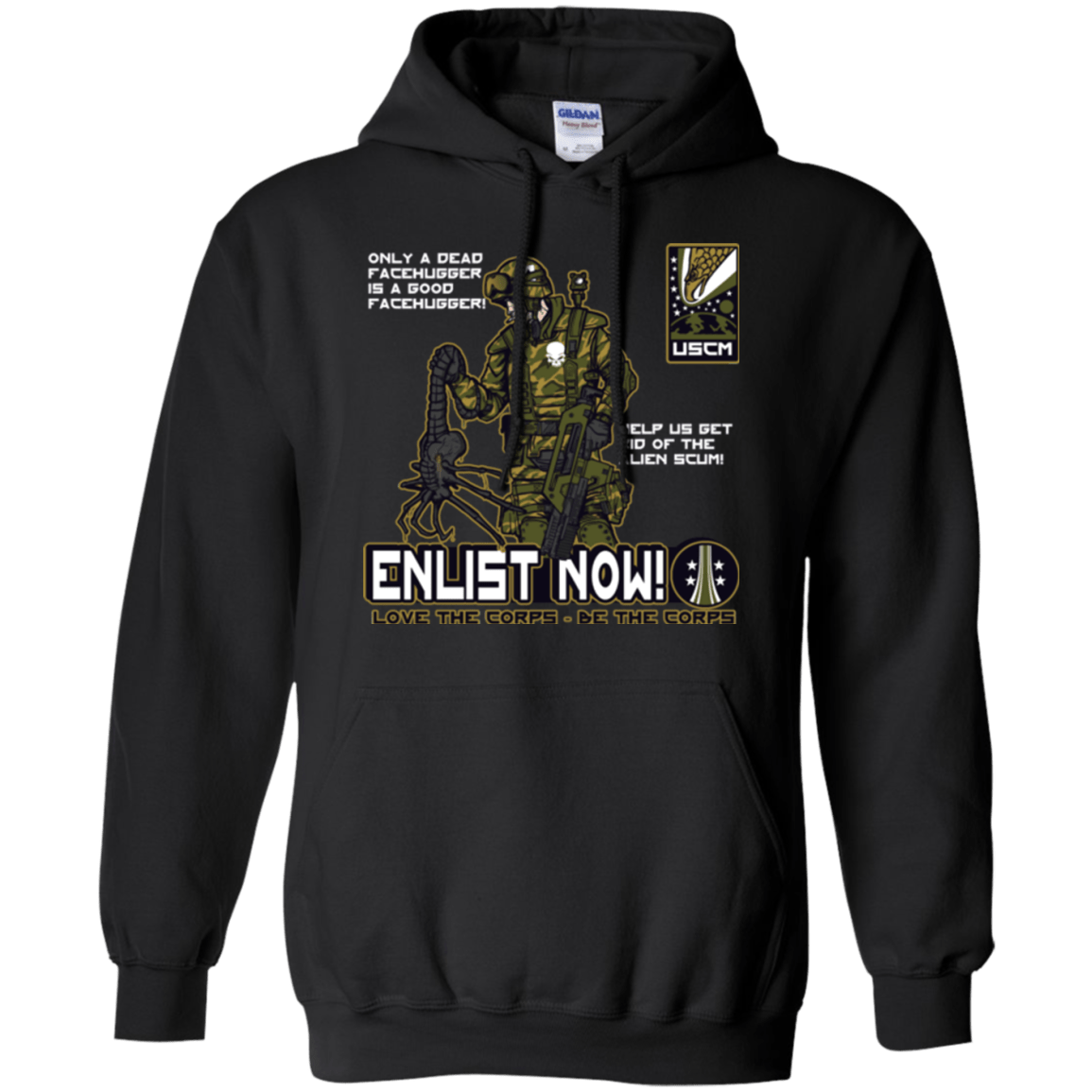 Sweatshirts Black / Small Be The Corps Pullover Hoodie