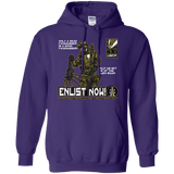 Sweatshirts Purple / Small Be The Corps Pullover Hoodie