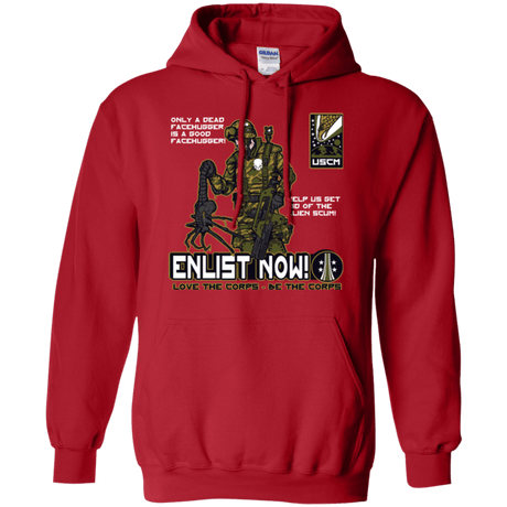 Sweatshirts Red / Small Be The Corps Pullover Hoodie
