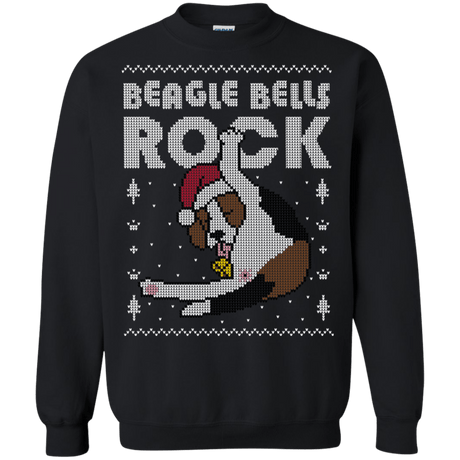 Sweatshirts Black / S Beaglebells Crewneck Sweatshirt