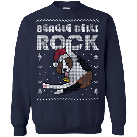 Sweatshirts Navy / S Beaglebells Crewneck Sweatshirt