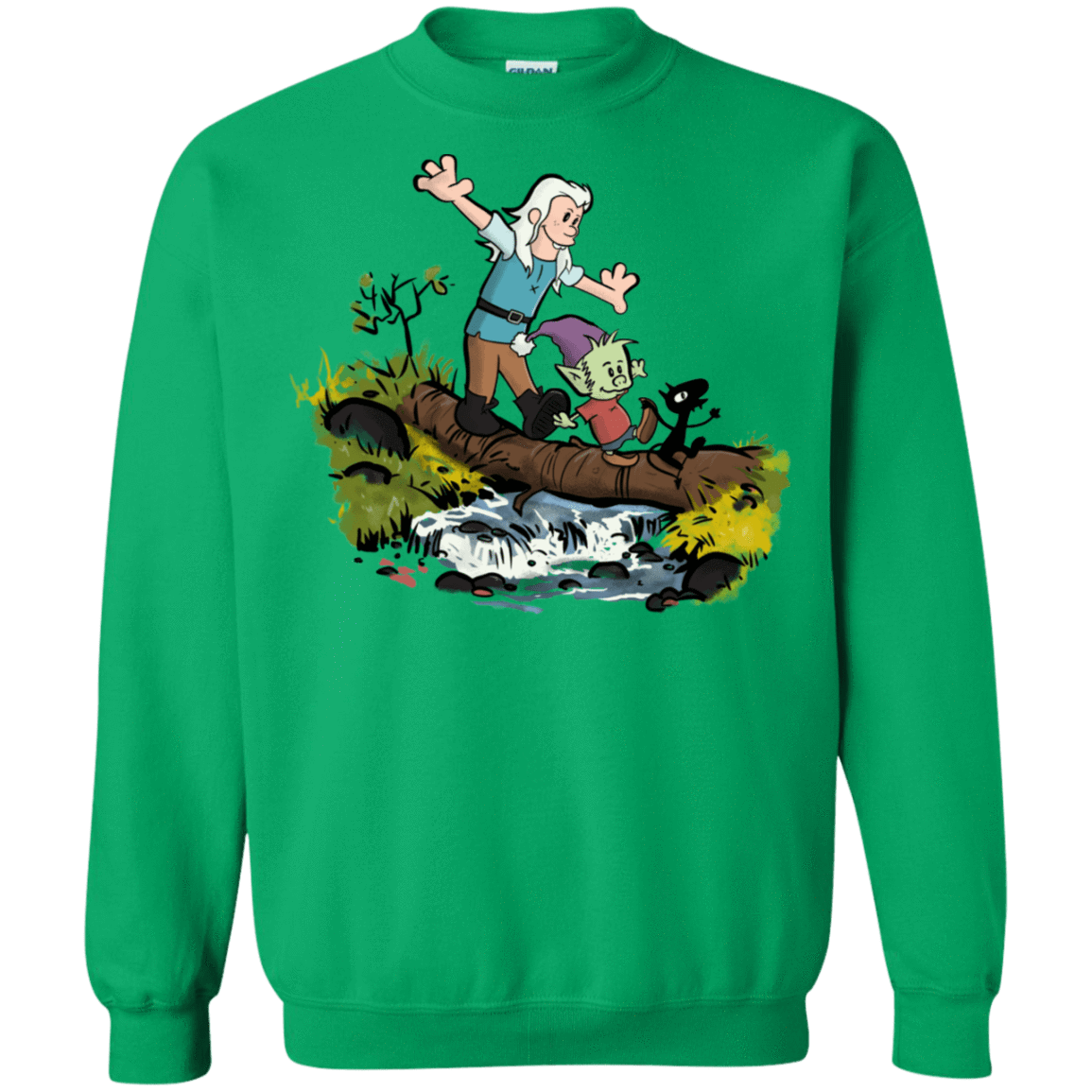 Sweatshirts Irish Green / S Bean and Elfo Crewneck Sweatshirt