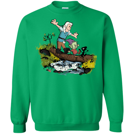 Sweatshirts Irish Green / S Bean and Elfo Crewneck Sweatshirt