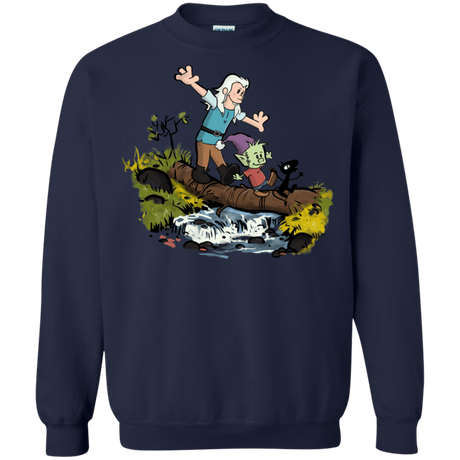 Sweatshirts Navy / S Bean and Elfo Crewneck Sweatshirt