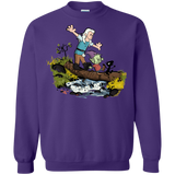 Sweatshirts Purple / S Bean and Elfo Crewneck Sweatshirt