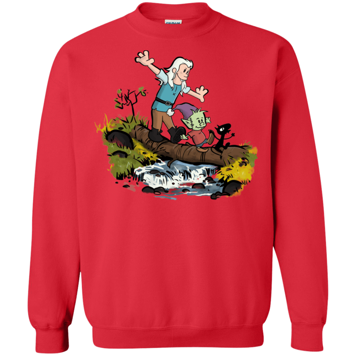 Sweatshirts Red / S Bean and Elfo Crewneck Sweatshirt