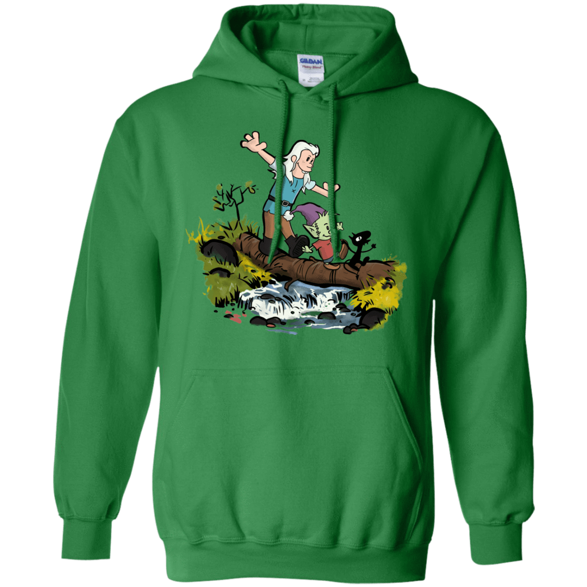 Sweatshirts Irish Green / S Bean and Elfo Pullover Hoodie