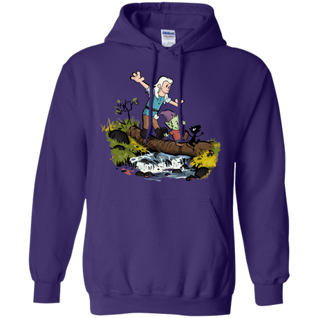 Sweatshirts Purple / S Bean and Elfo Pullover Hoodie