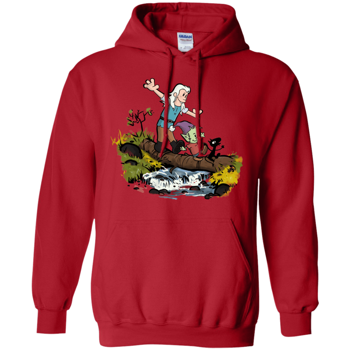 Sweatshirts Red / S Bean and Elfo Pullover Hoodie