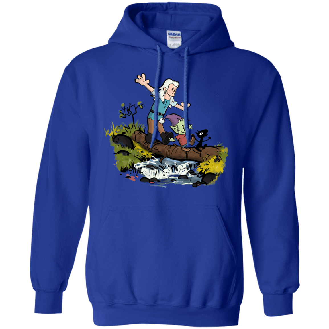 Sweatshirts Royal / S Bean and Elfo Pullover Hoodie