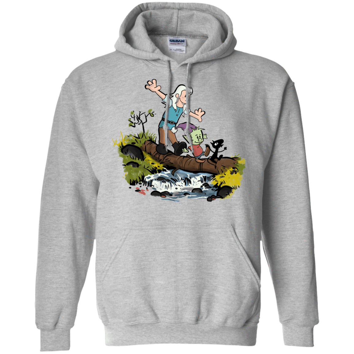 Sweatshirts Sport Grey / S Bean and Elfo Pullover Hoodie