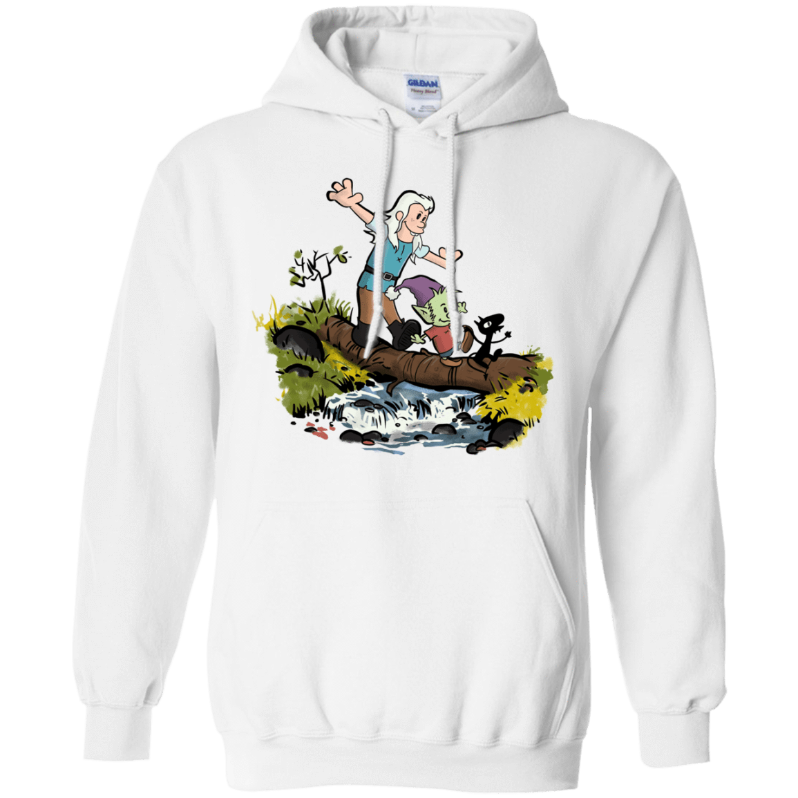 Sweatshirts White / S Bean and Elfo Pullover Hoodie