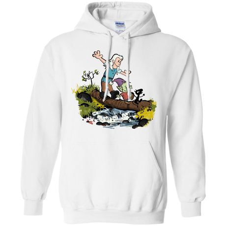 Sweatshirts White / S Bean and Elfo Pullover Hoodie