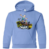 Sweatshirts Carolina Blue / YS Bean and Elfo Youth Hoodie