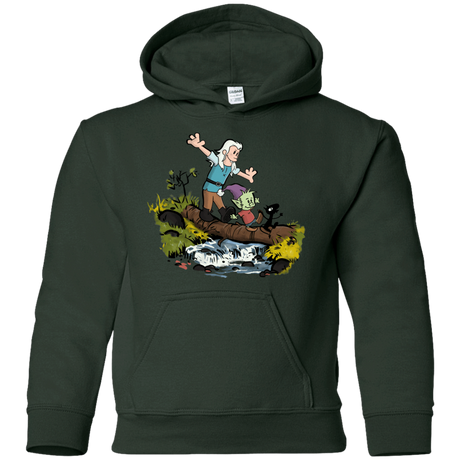 Sweatshirts Forest Green / YS Bean and Elfo Youth Hoodie