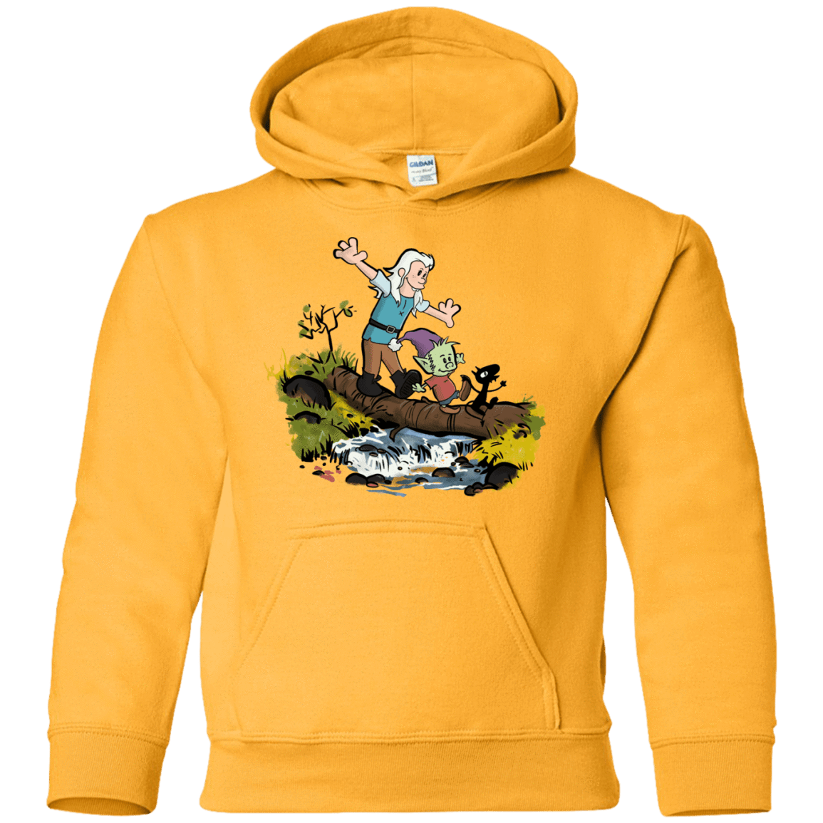 Sweatshirts Gold / YS Bean and Elfo Youth Hoodie