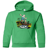 Sweatshirts Irish Green / YS Bean and Elfo Youth Hoodie