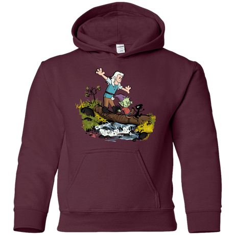 Sweatshirts Maroon / YS Bean and Elfo Youth Hoodie