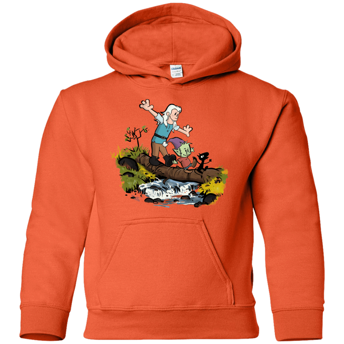 Sweatshirts Orange / YS Bean and Elfo Youth Hoodie