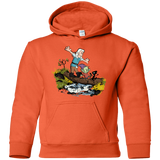 Sweatshirts Orange / YS Bean and Elfo Youth Hoodie