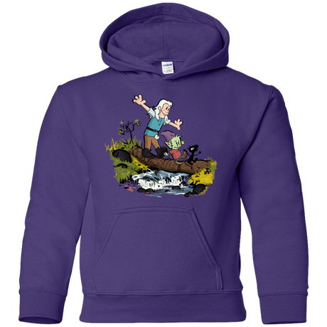 Sweatshirts Purple / YS Bean and Elfo Youth Hoodie