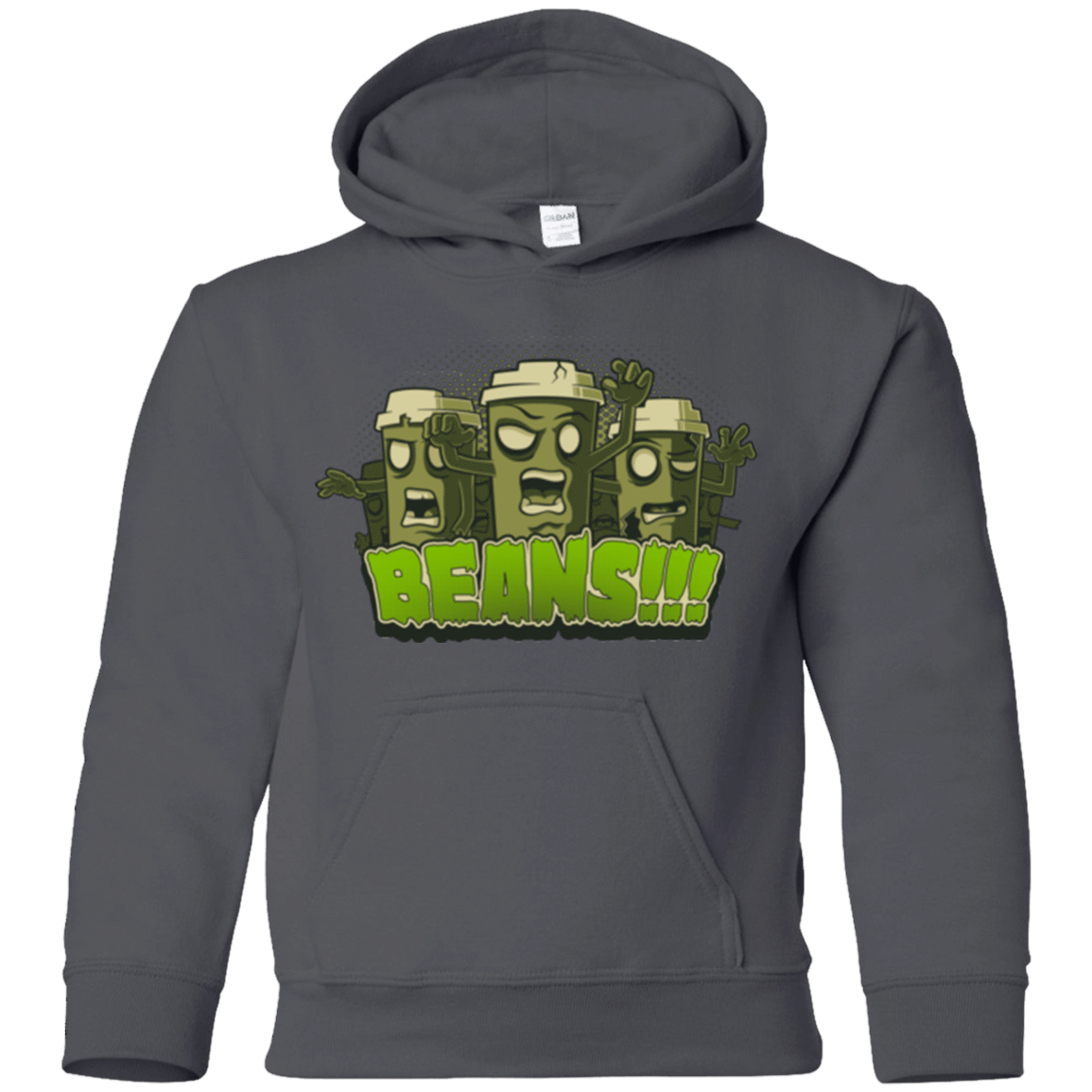 Sweatshirts Charcoal / YS Beans Youth Hoodie