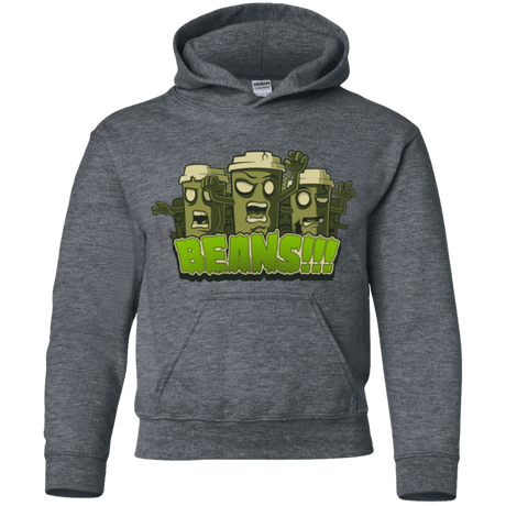 Sweatshirts Dark Heather / YS Beans Youth Hoodie