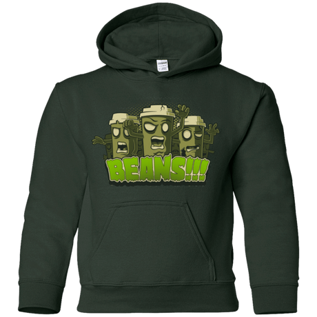 Sweatshirts Forest Green / YS Beans Youth Hoodie