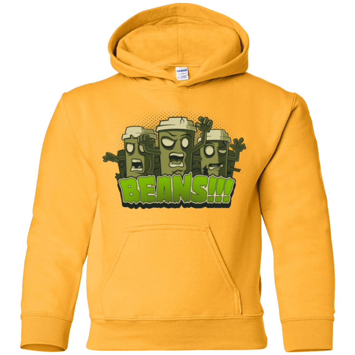 Sweatshirts Gold / YS Beans Youth Hoodie