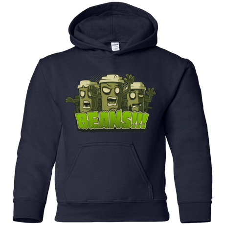 Sweatshirts Navy / YS Beans Youth Hoodie