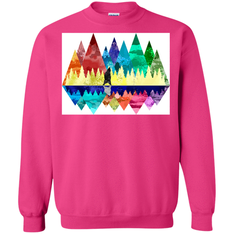 Sweatshirts Heliconia / S Bear Color Forest Crewneck Sweatshirt