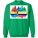 Sweatshirts Irish Green / S Bear Color Forest Crewneck Sweatshirt