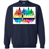 Sweatshirts Navy / S Bear Color Forest Crewneck Sweatshirt