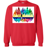 Sweatshirts Red / S Bear Color Forest Crewneck Sweatshirt