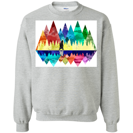 Sweatshirts Sport Grey / S Bear Color Forest Crewneck Sweatshirt