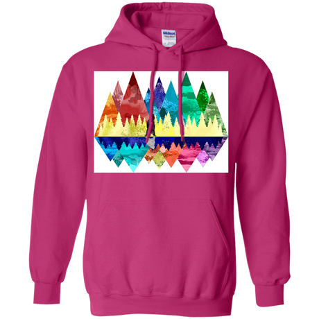 Sweatshirts Heliconia / S Bear Color Forest Pullover Hoodie