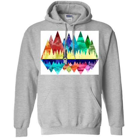 Sweatshirts Sport Grey / S Bear Color Forest Pullover Hoodie