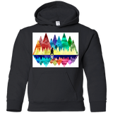 Sweatshirts Black / YS Bear Color Forest Youth Hoodie