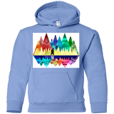 Sweatshirts Carolina Blue / YS Bear Color Forest Youth Hoodie