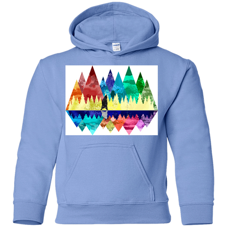 Sweatshirts Carolina Blue / YS Bear Color Forest Youth Hoodie