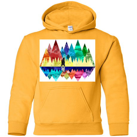 Sweatshirts Gold / YS Bear Color Forest Youth Hoodie