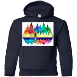 Sweatshirts Navy / YS Bear Color Forest Youth Hoodie