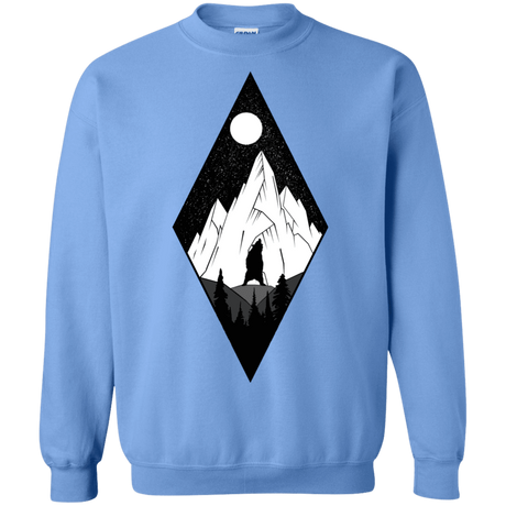 Sweatshirts Carolina Blue / S Bear Diamond Crewneck Sweatshirt