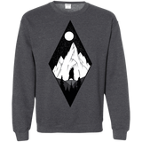 Sweatshirts Dark Heather / S Bear Diamond Crewneck Sweatshirt