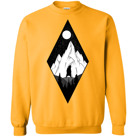 Sweatshirts Gold / S Bear Diamond Crewneck Sweatshirt