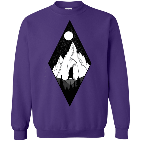 Sweatshirts Purple / S Bear Diamond Crewneck Sweatshirt